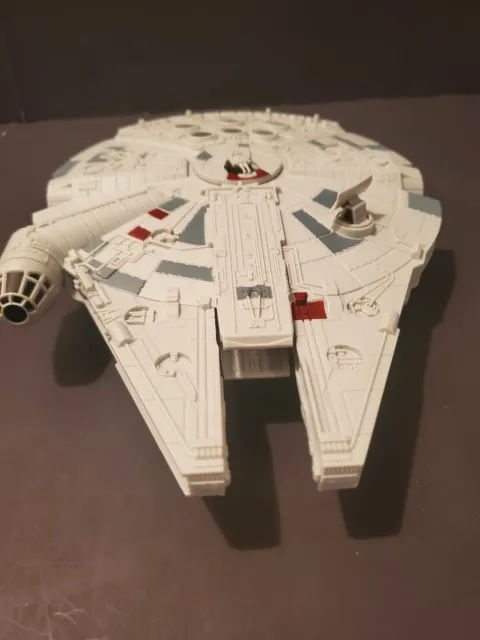 Star Wars Millenium Falcon Snaptite Revell Light And Sound Model Kit Completed