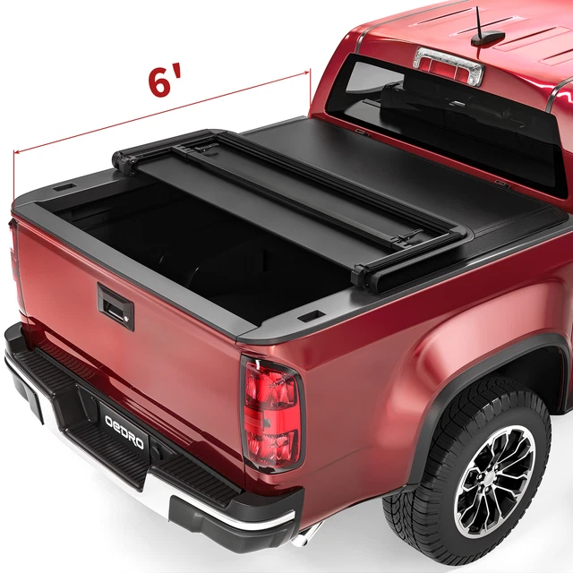 OEDRO 6FT TONNEAU Cover For 20152024 Chevy Colorado GMC Canyon Soft
