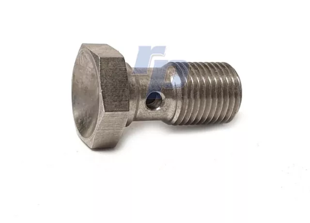 Hohlschraube 3/8"-24 UNF, 25 mm, Edelstahl, Form B, motorsport, raceparts.cc®