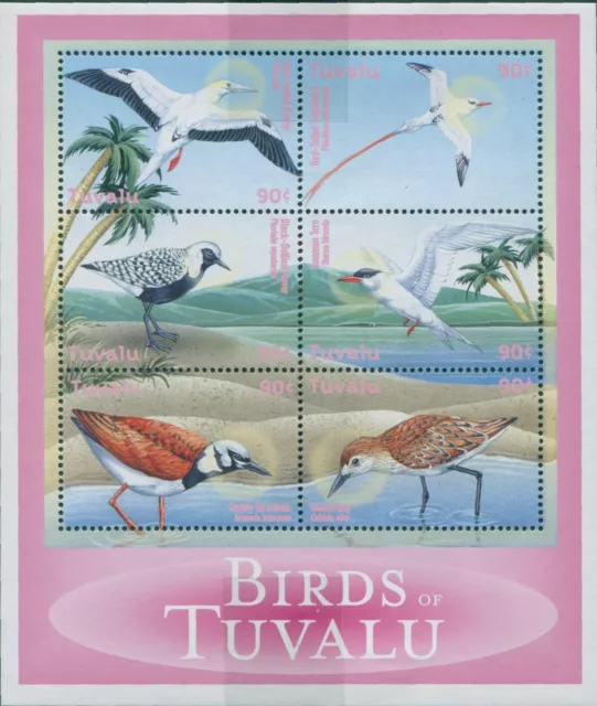 Tuvalu 2000 SG983a Birds sheetlet MNH
