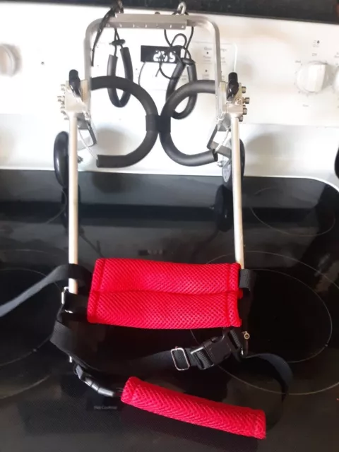Mobility Wheelchair for Small Dogs adjustable lightweight excellent condition