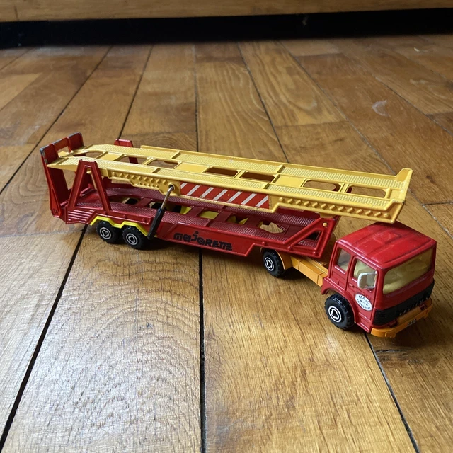 Smoby - 2 Véhicules Majorette Avec Remorque - Jouet Métal Échelle 1/64 - Pour Enfants