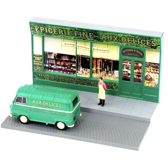 Ixo Hachette 1/43 - Renault Estafette 800 Renault Service - Miniature Neuve