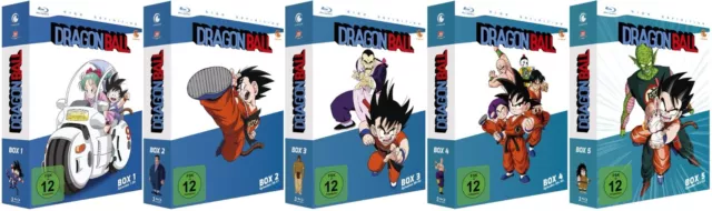 Dragonball TV-Serie - Box 1-5 - Episoden 1-122 - Blu-Ray - NEU