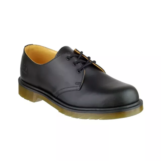 DR MARTENS 8249 Occupational 3 Eye Black Smooth Leather Mens
