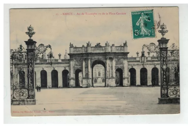54 Nancy Arc De Triomphe Vu De La Place Carriere