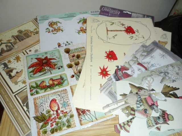 papel artesanal paquete de limpieza hojas de decoupage tapas tarjetas pegatinas sellos