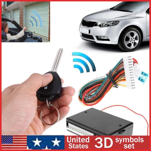 Car Remote Central Kit Vehicle Door Lock Locking Alarm Keyless Entry System