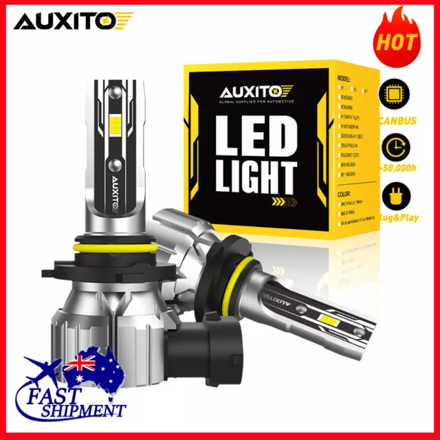 22000LM 9005 HB3 LED Headlight Bulbs Conversion Kit High Beam Super Bright White