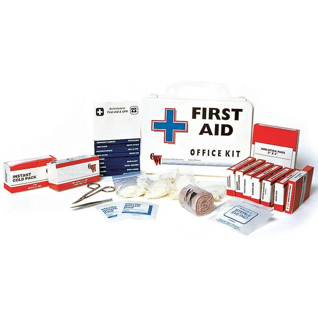 Kit de primeros auxilios de oficina SKILCRAFT 6545-01-433-8399, 10-15 personas