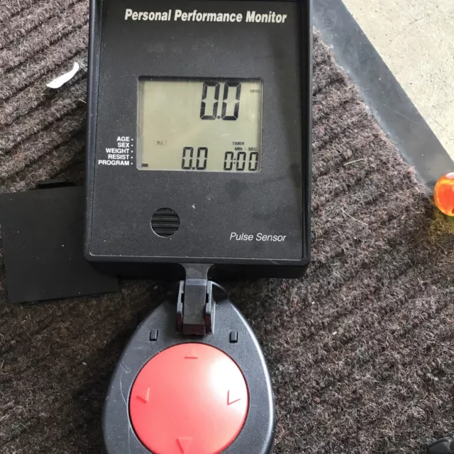 Vintage NordicTrack Pro Skier Personal Performance Monitor Pulse Sensor Vintage NordicTrack Pro Skier Personal Performance Monitor Pulse Sensor