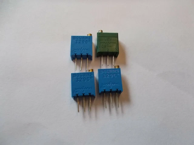 Einstellpotentiometer, 1 X 2K,2 X 1K,1 X 50K, # B- 250-18