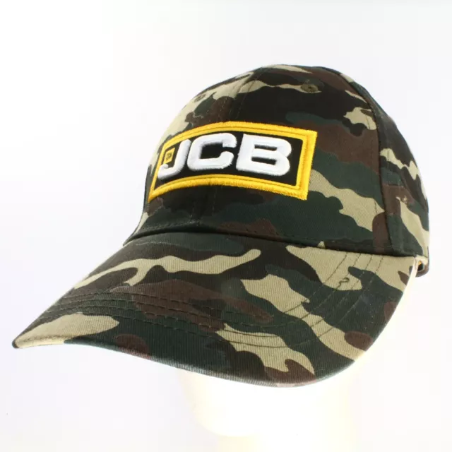 JCB Camouflage Trucker Cap Hat ● Army Construction Farming Earthmoving Outdoors