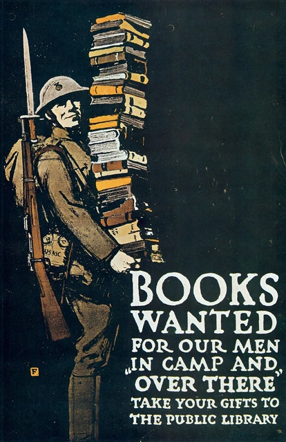 WWI 'Buy War Bonds' Vintage Style World War I Poster 48x36 inch