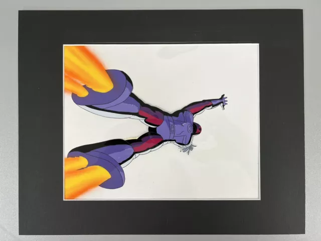 X-Men Sentinel Flying Hand Painted Production Animation Cel 1990s Cartoon