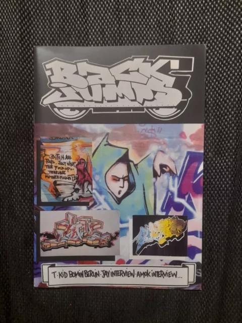 Graffiti Magazin Backjumps Nr1 Neu Limitiert 200st. RAR Oldschool SELTEN