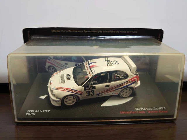 Kit Miniature 1/43 Starter - Toyota Celica Rallye WRC Tour De Corse 1988 - Neuf
