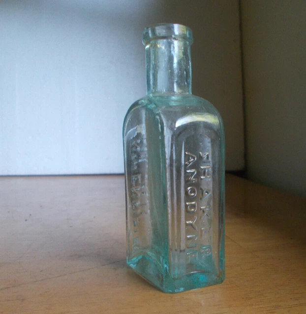 SHAKER ANODYNE Nth.ENFIELD,NH 1880 SHAKER RELIGIOUS SECT MEDICINE BOTTLE NICE SHAKER ANODYNE Nth.ENFIELD,NH 1880 SHAKER RELIGIOUS SECT MEDICINE BOTTLE NICE