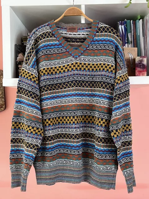 Missoni Mens Vintage Sweater Size 52