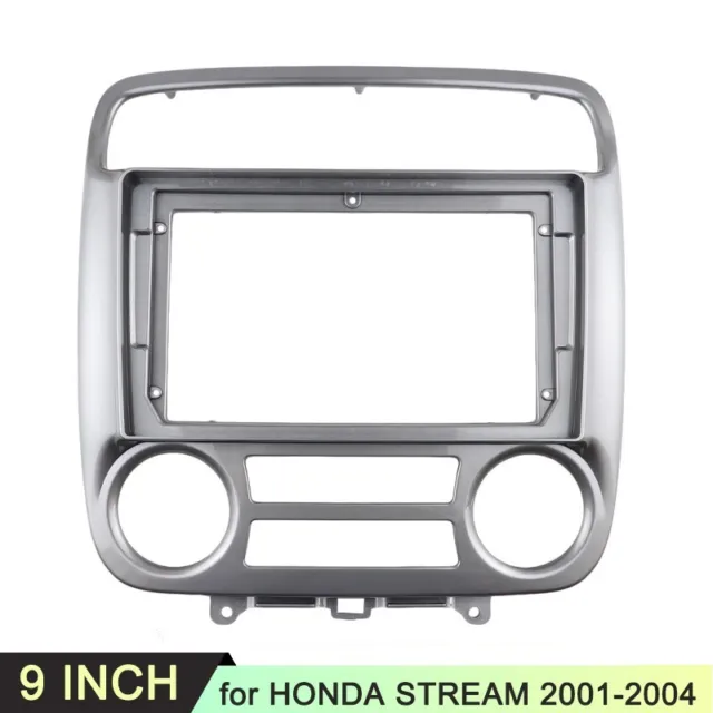 Radio Fascia for HONDA Stream 2000-2004 9 INCH Stereo DVD Player Install Frame