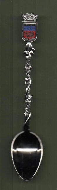 petite cuillère de collection argentée d'Athènes