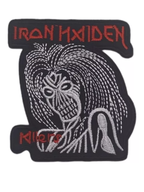 Iron Maiden Patch Aufnäher Bügelbild Flicken Applikation Heavy Metal Eddie Rock