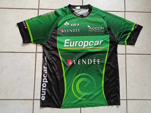 T-shirt Cycliste Vintage Tour De France Pub Fortunéo Samsic - Taille L Occasion