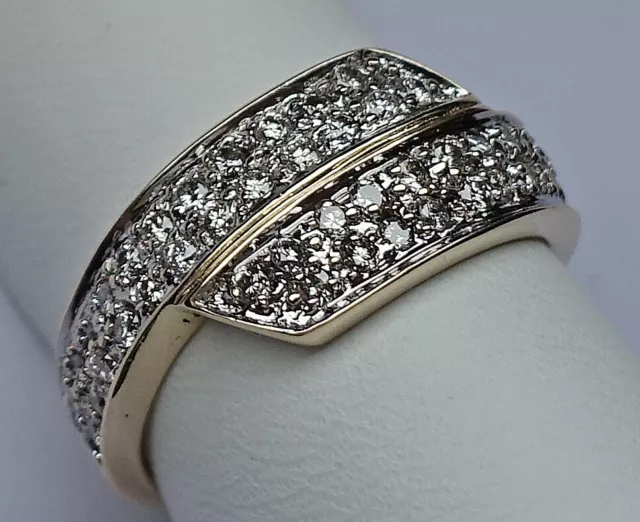 0.50 Ct ♦️♦️ Brillant Ring aus 585 14kt Gold Ring mit Brillanten Diamant ♦️ 8389