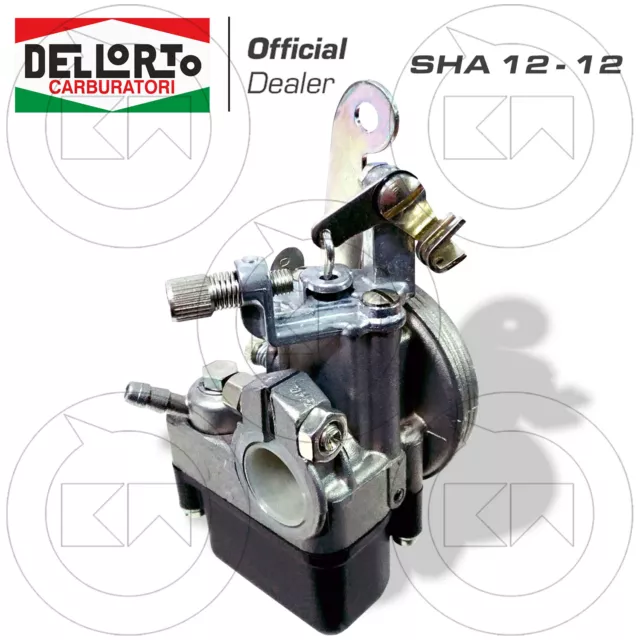 Carburatore Dell'orto Sha 12-12 Tipo Originale Per Piaggio Si 50