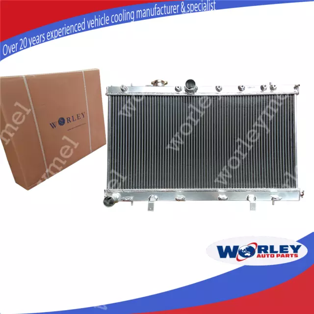 For Subaru Impreza WRX STI GD GG EJ205 EJ255 EJ207 EJ257 Aluminum Radiator 02-07