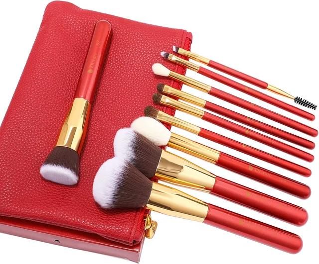 Set Pennelli Make up Professionali Da 10 Pezzi Set Di Pennelli Trucco per Trucco 6