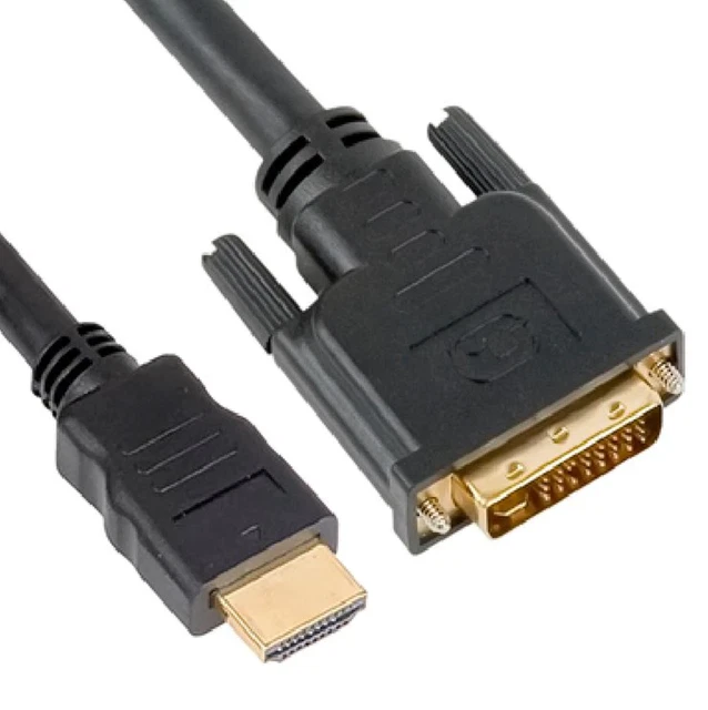 ASTROTEK HDMI to DVI-D Adapter Converter Cable 2m - Male to Male 30AWG OD6.0mm G