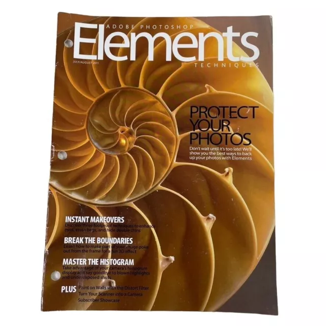 Adobe Photoshop Elements Techniques Magazine u Jul Aug 2011 Protect Photos