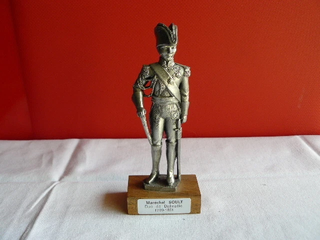 Lot De 4 Figurines En étain à Peindre - Maréchaux Du Premier Empire (Napoléon)