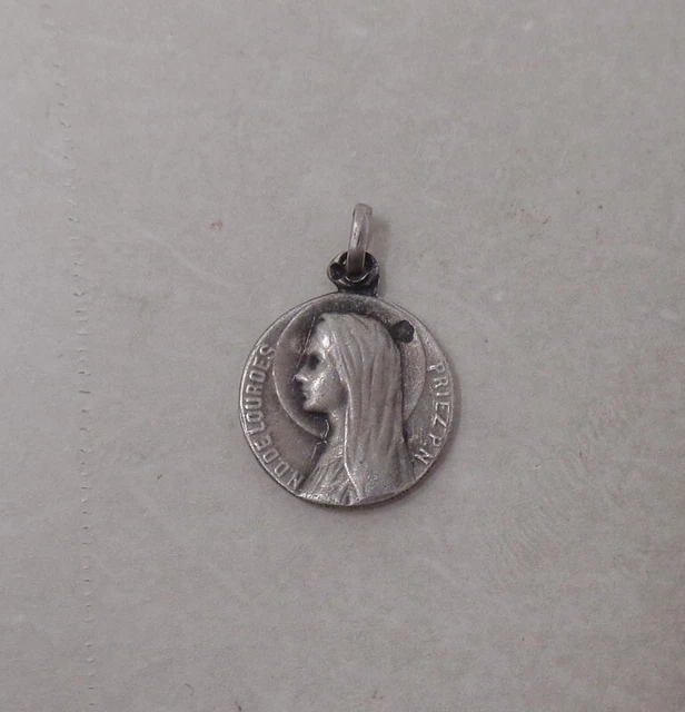Médaille Saint Antoine En Argent Sterling 11 Mm - Breloque Religieuse De Bussy