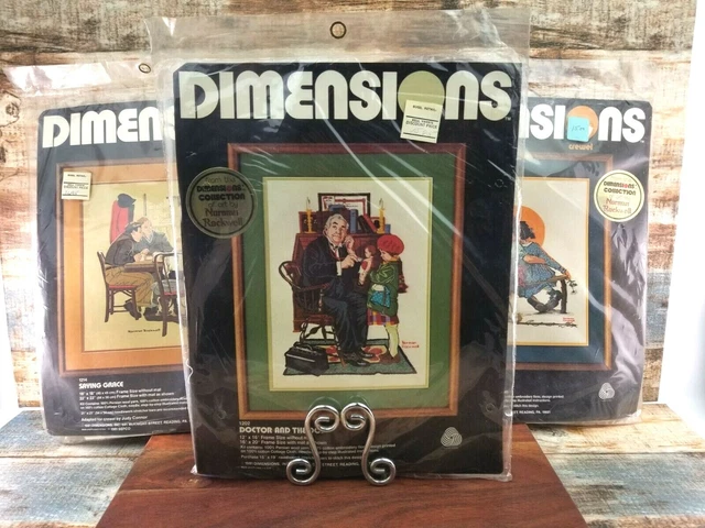 Dimensions Collection Crewel Embroidery Kit NORMAN ROCKWELL Family Values CHOOSE Dimensions Collection Crewel Embroidery Kit NORMAN ROCKWELL Family Values CHOOSE