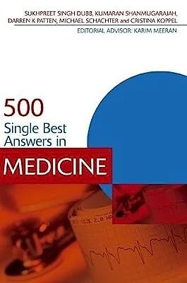500 Single Best Answers in Medicine (Medical Finals Revision Series), Sukhpreet