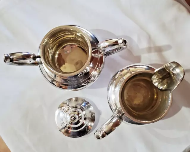 JAPANESE 950 STERLING SILVER COFFEE AND TEA SET 5 pieces 83.2 oz 3