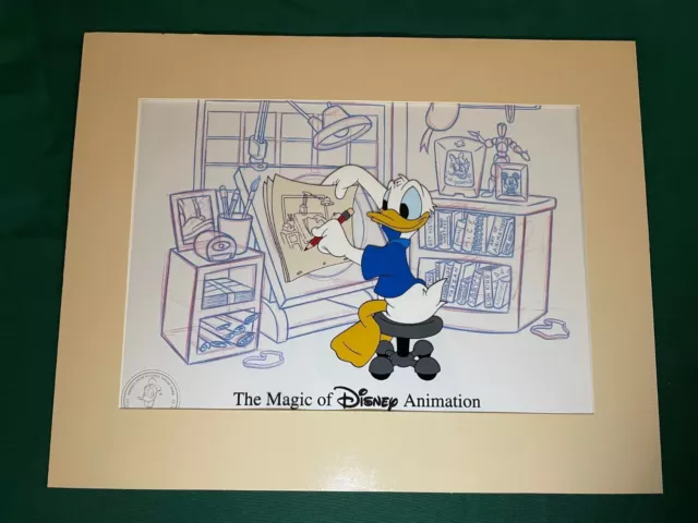 Disney MGM Animation Cel - Celebrating 65 Years With Donald Duck - 1999
