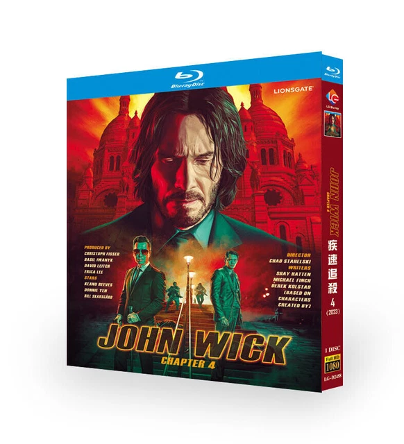2023 DRAMA JOHN Wick Chapter 4 Season 4 BluRay Free Region English