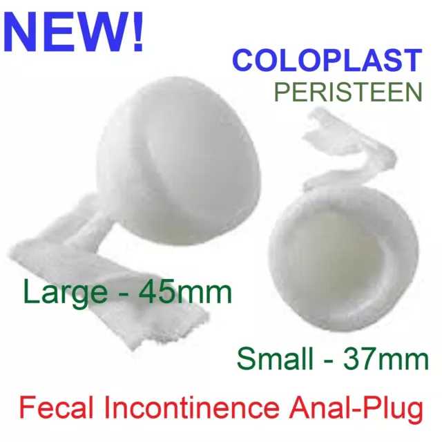 ACCIDENTAL FECAL INCONTINENCE Protection Leakage Bowel Rectal Plug ...