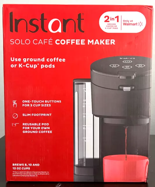 Instant Pot Solo Café 2-in-1 Single Serve Coffee Maker Just $25