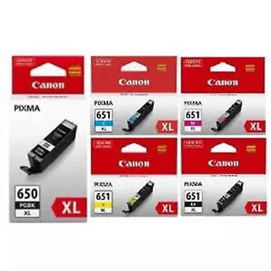 Canon PGI650XL,CLI651XL Ink Cartridge Value Pack  - Includes: [2 x Black, 1 x...