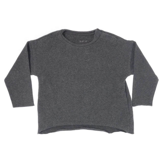 Play, Langarmshirt, Größe: 80, Grau, Jungen