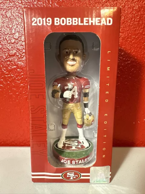 Vintage 2019 Joe Staley San Francisco 49ers Bobblehead Limited Edition NIB!!!