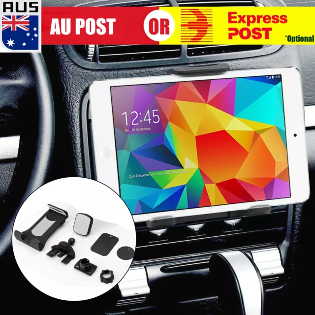 2In1 CD Player Slot Magnetic Car Mount Holder iPad Mini Air Tablet Phone GPS  A