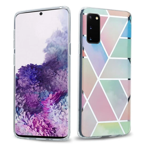 Case for Samsung Galaxy S20 Protection Phone Cover TPU Silicone Mosaic