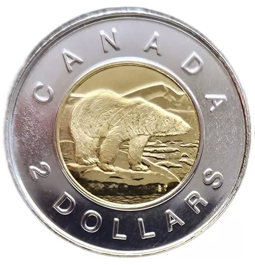 Canada 2000W Proof Like Toonie!!