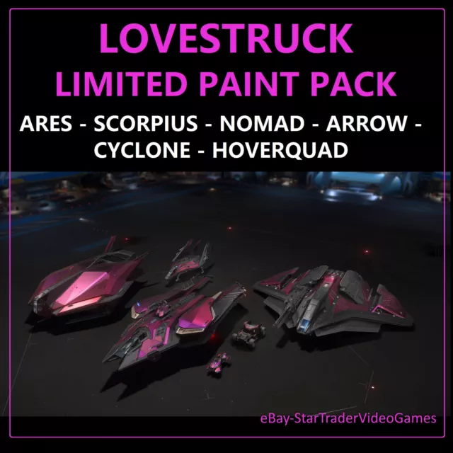 Star Citizen Paints - Lovestruck Limited Paint Pack / Skin
