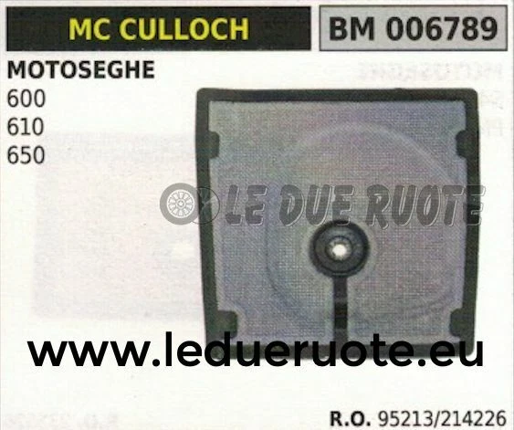 FILTRO ARIA MOTOSEGA MCV3100TS ACTIVE MARUYAMA 285584 65X66X3 MM - Foto 10